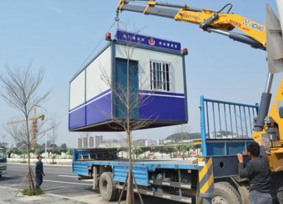 福州箱式房警務室節約成本搬遷便利